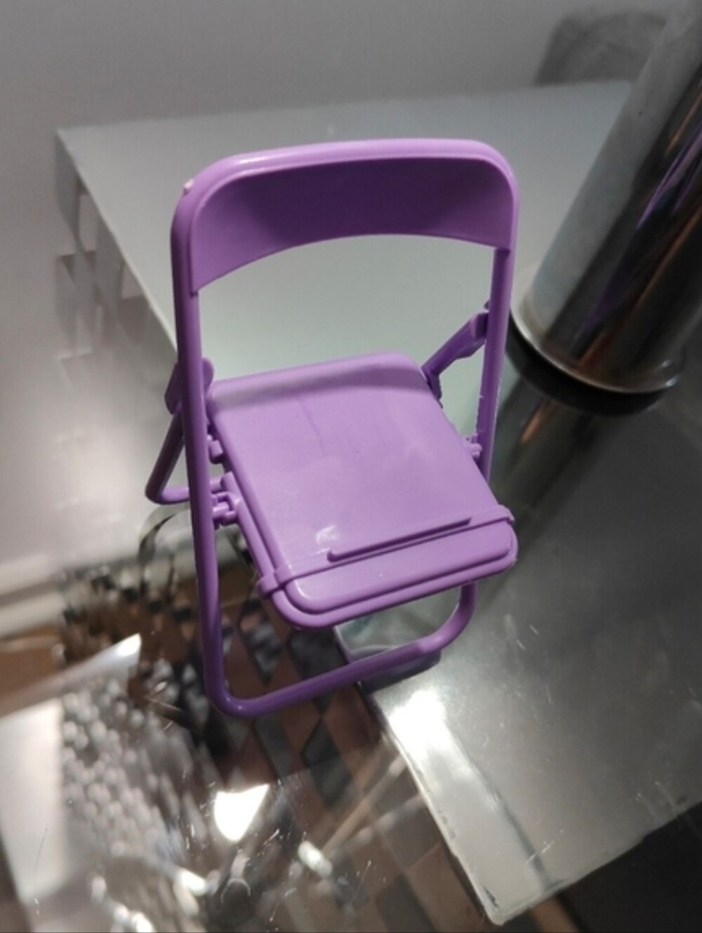 Purple Cellphone Stand Holder - Picture 2 of 2